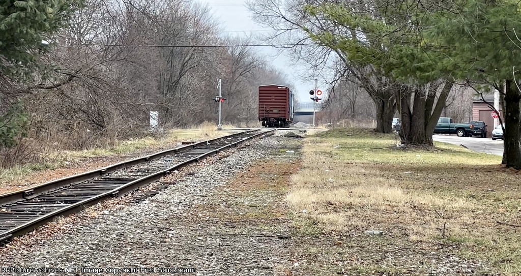 That's Newell St. they just crossed.